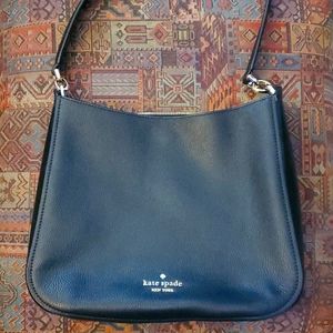 Kate Spade Black Perry leather shouder bag.
